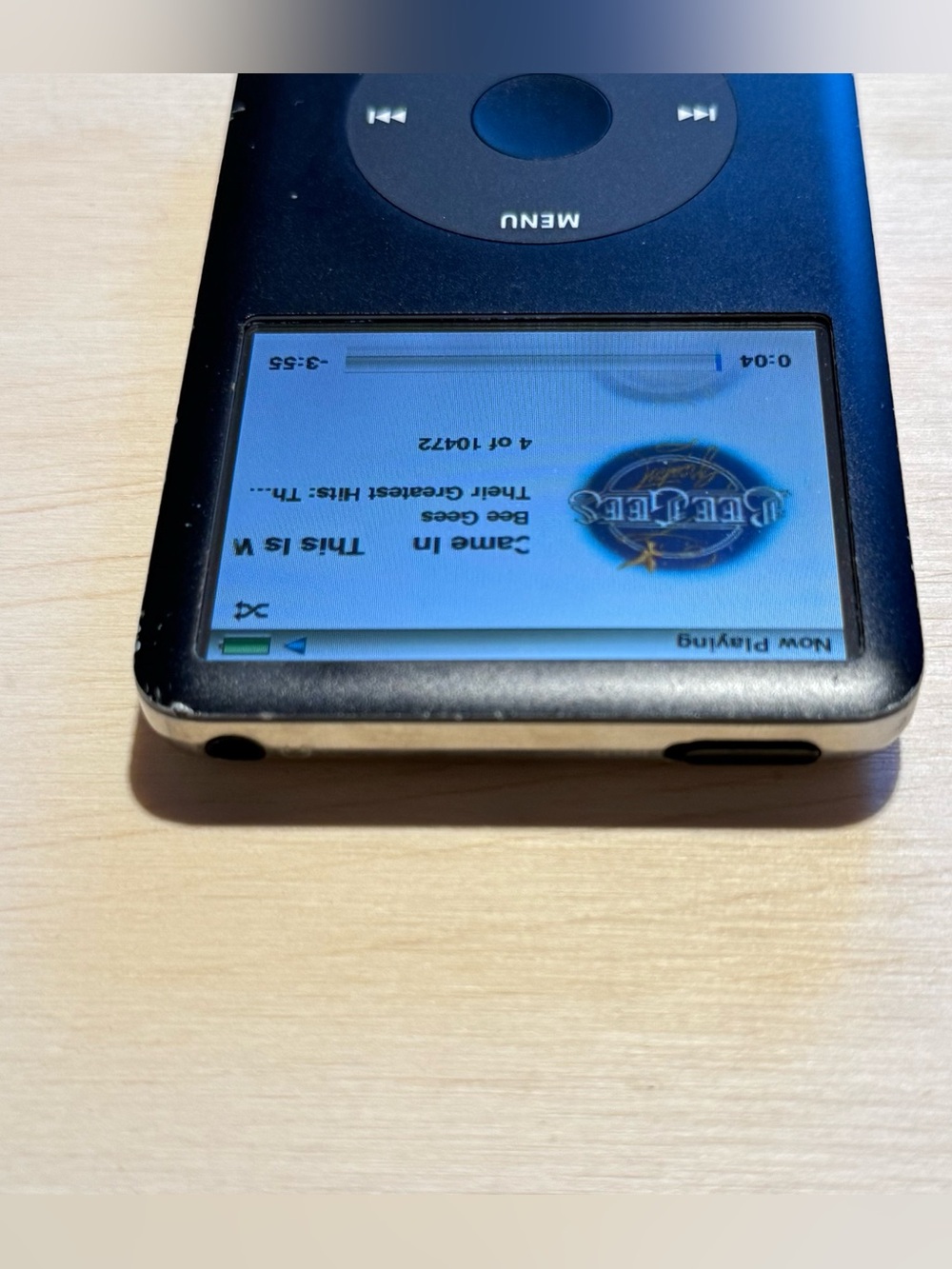iPod Model:A1238 6thGEN 80GB Blk Tested Good w/10472-Song-Charge Read Info Blw! - Picture 5 of 16